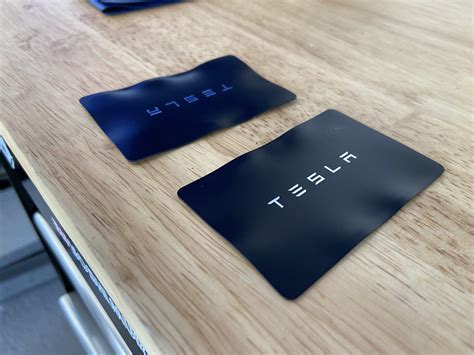 Tesla motors club key card wallet